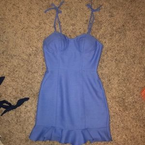 tight dress that is lose towards the bottom